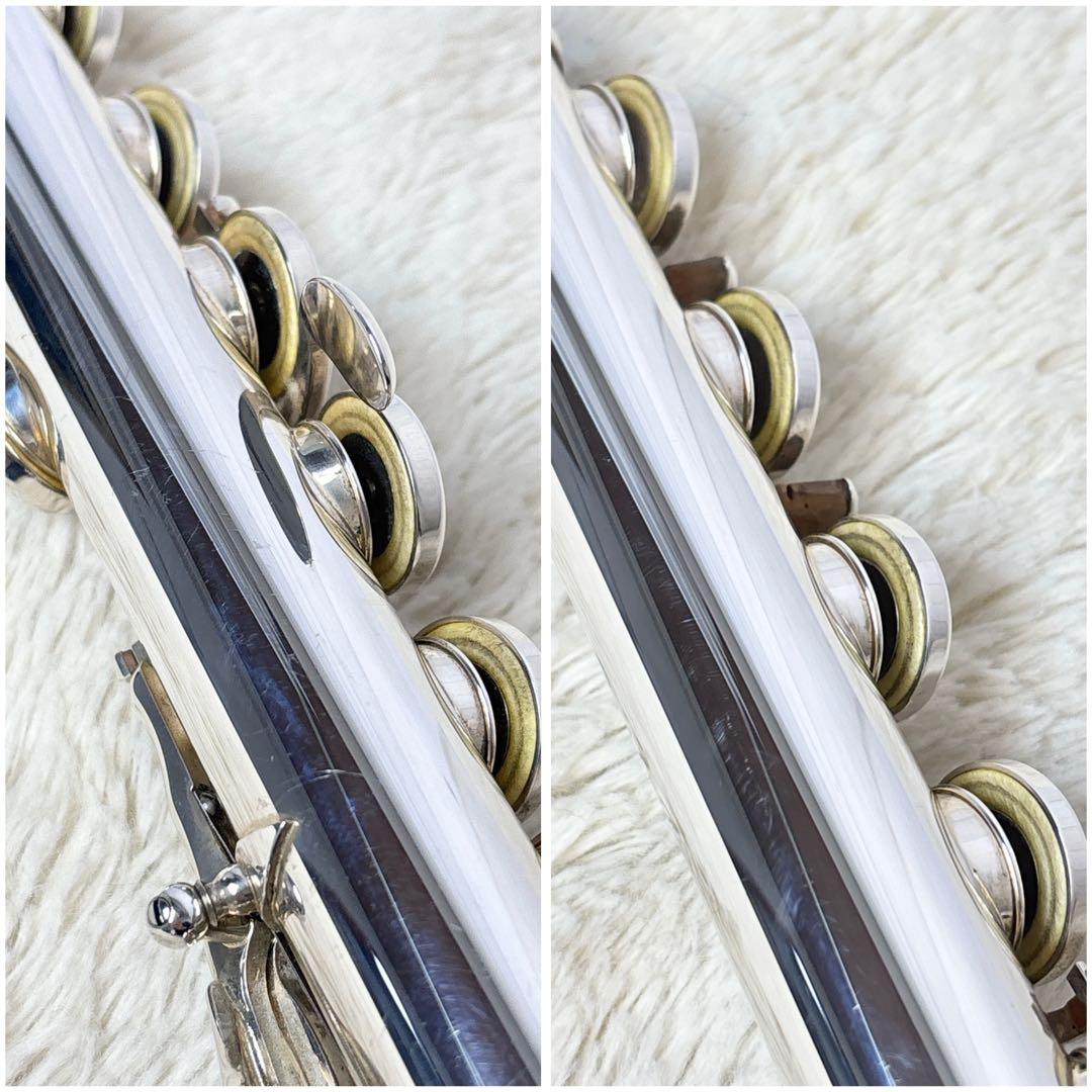 Altus アルタス A1007 頭部管・管体銀製 Eメカ フルート