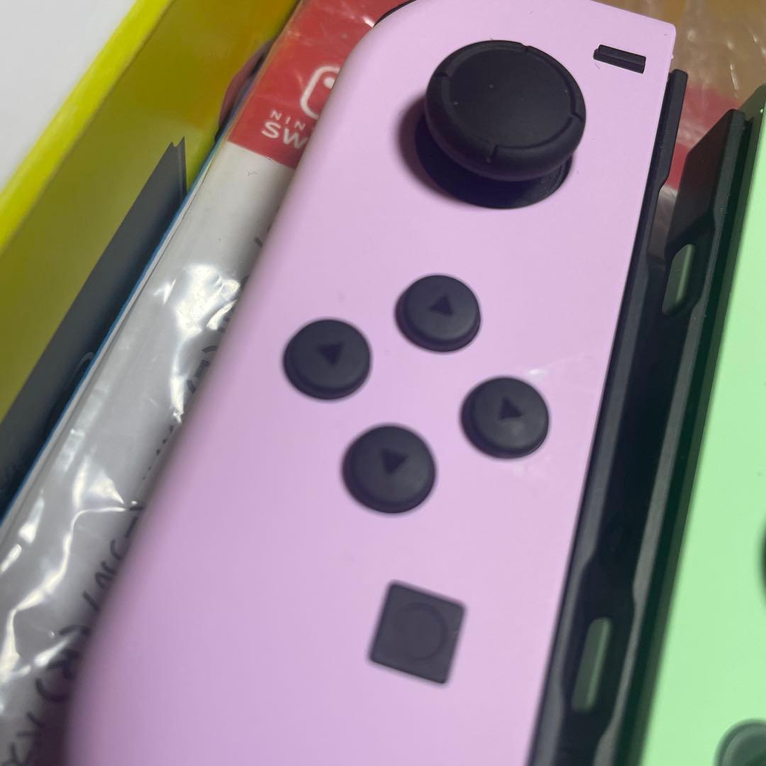 Nintendo Switch Joy-Con (L)パステルパープル (R)…