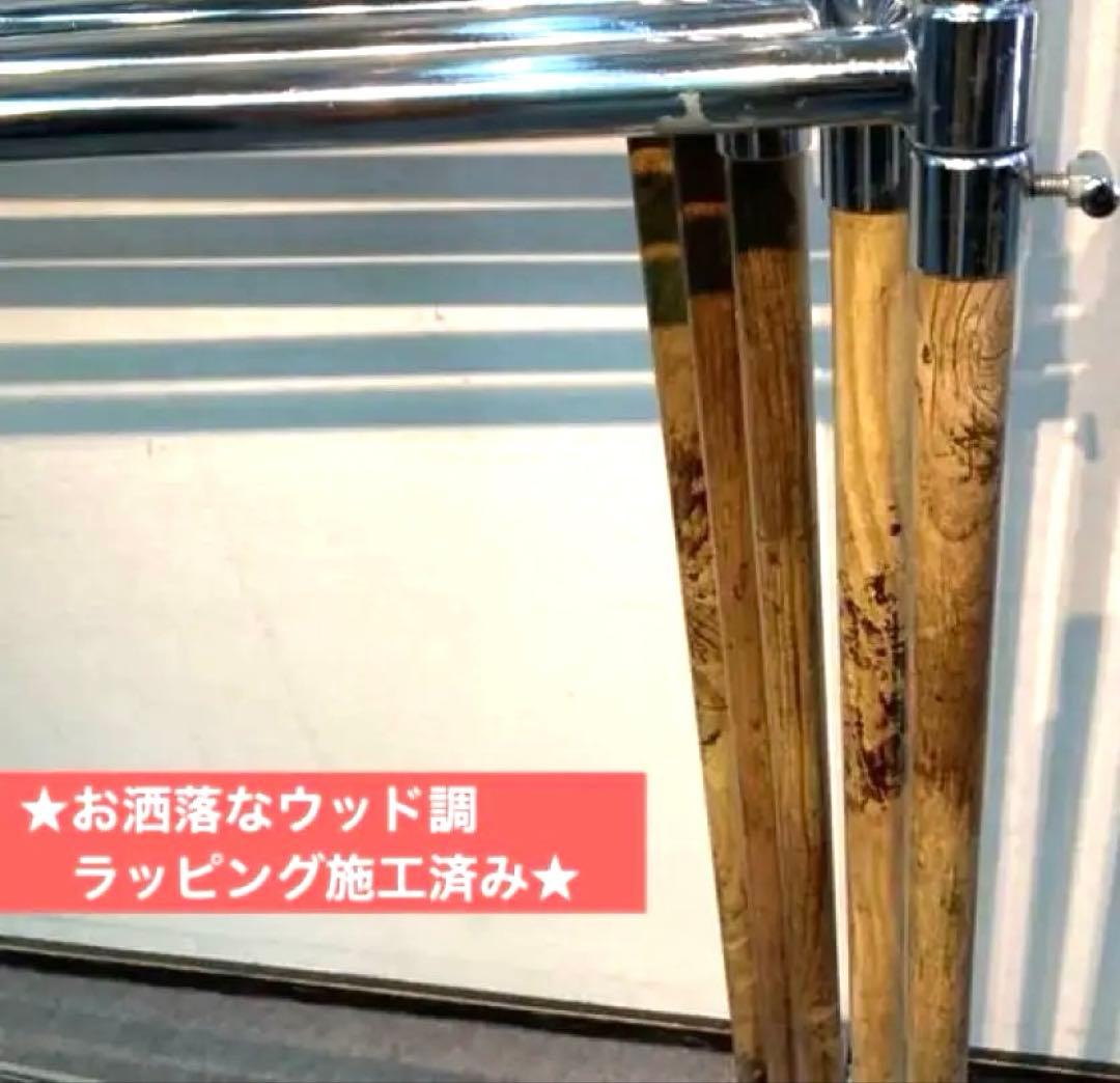 ★美品★メンテ済■120cm幅 ■店舗用　アパレルハンガーラック★直接引き取り可