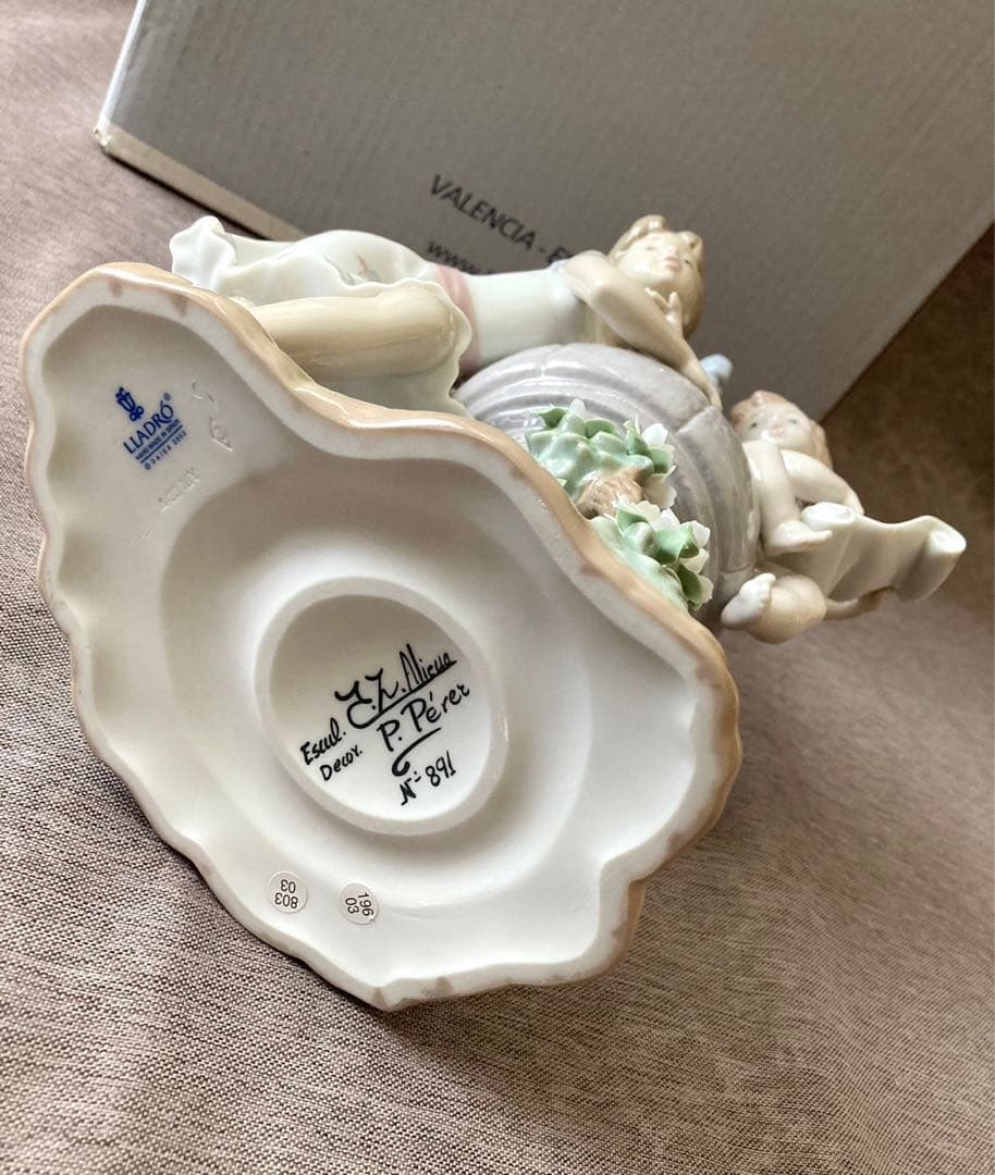 最終値下げ！　リヤドロ　幸せを運ぶ天使たち　大型限定作品　リミテッドエディション