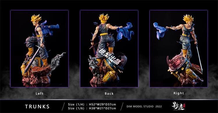 新品未開封『ドラコンボール』 　未来トランクス　 ガレージキット スタチュー