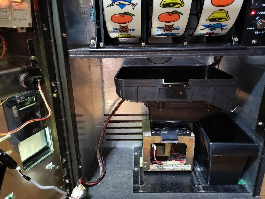 【パチスロ実機】オリンピア★ブルーマリーンⅡ【不要機付き】４号機・レトロ