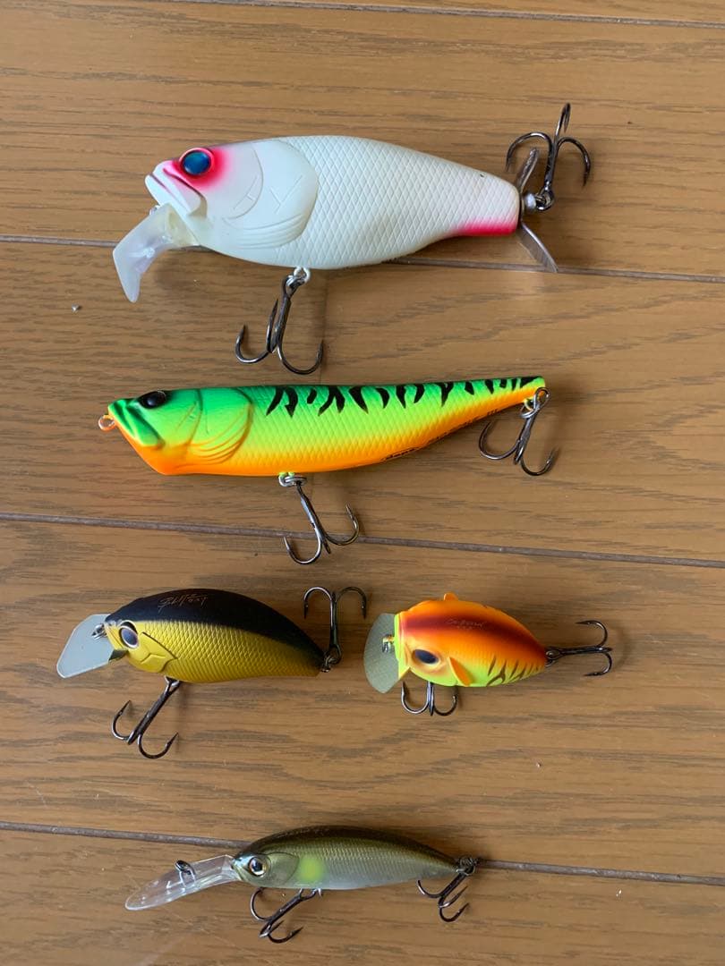 バス釣り引退BOXセット　おまけ新品未使用スピナーベイト 5枚付き