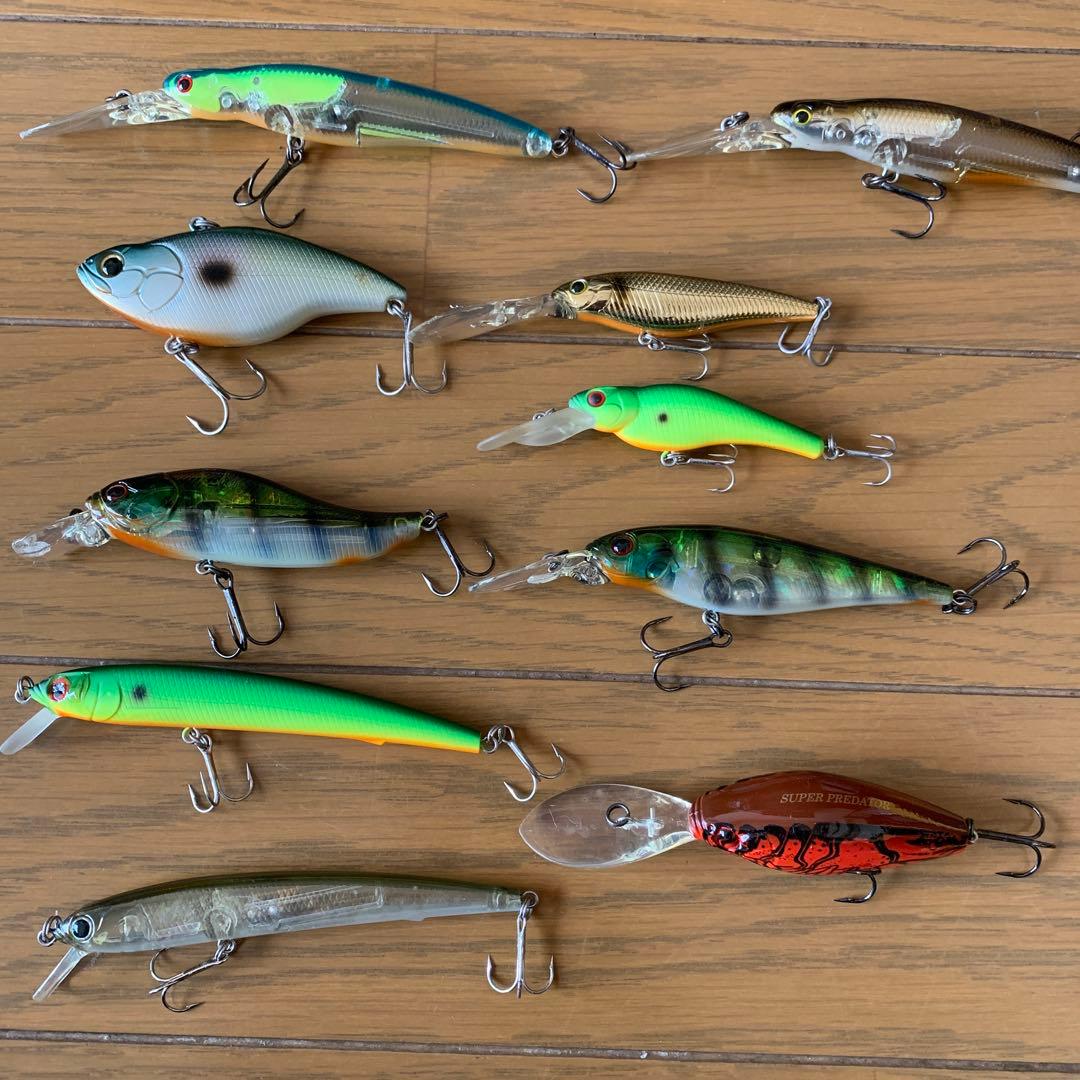 バス釣り引退BOXセット　おまけ新品未使用スピナーベイト 5枚付き