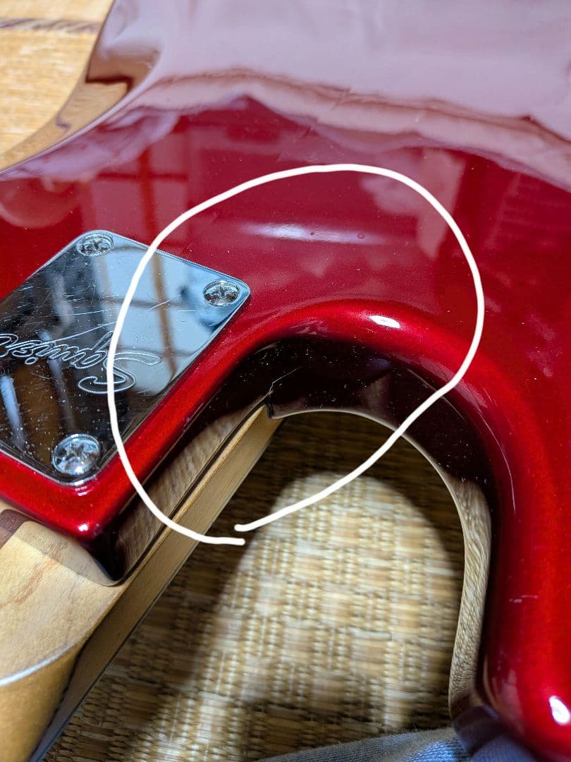 Squier　by fender jazz bass ジャンク品