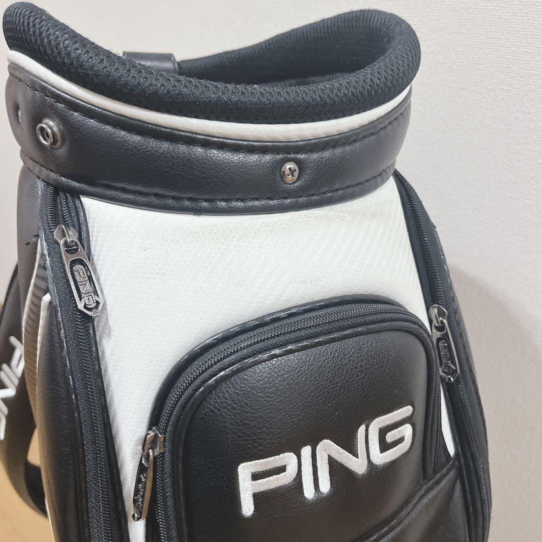 K267 PING ピン キャディバッグ ブラック フード無し