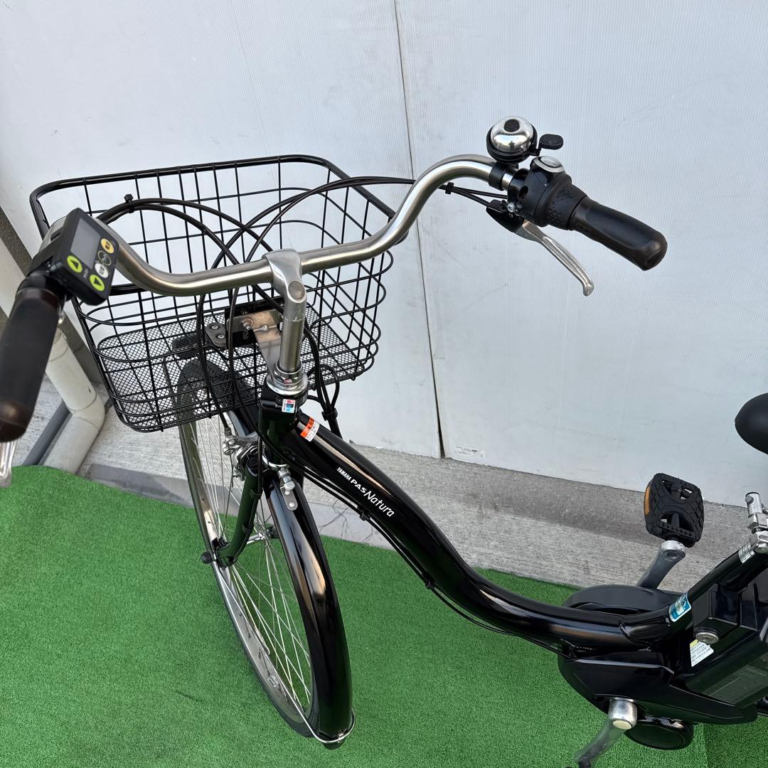 YAMAHAヤマハ電動アシスト自転車26インチ バッテリー12.3Ah ブラック