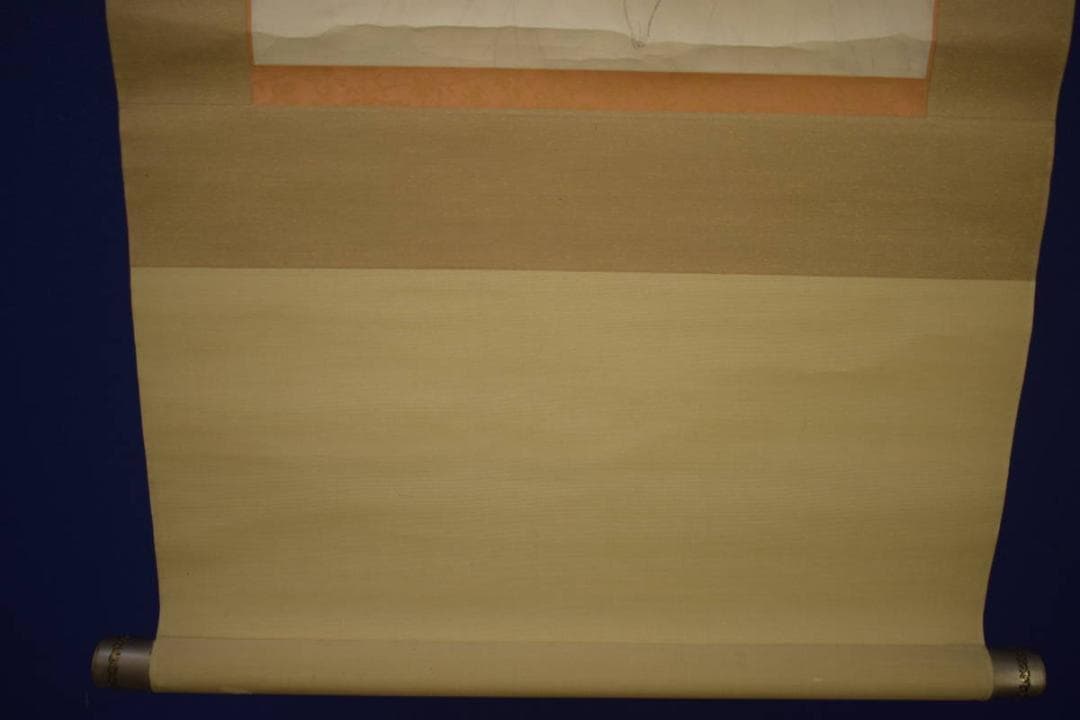 複製/無落款/観音図/工芸/村上華岳？/布袋屋掛軸HI-893