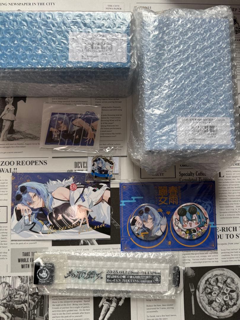 あおぎり高校 春雨麗女 グッズ(画像13枚目追加)まとめ売り