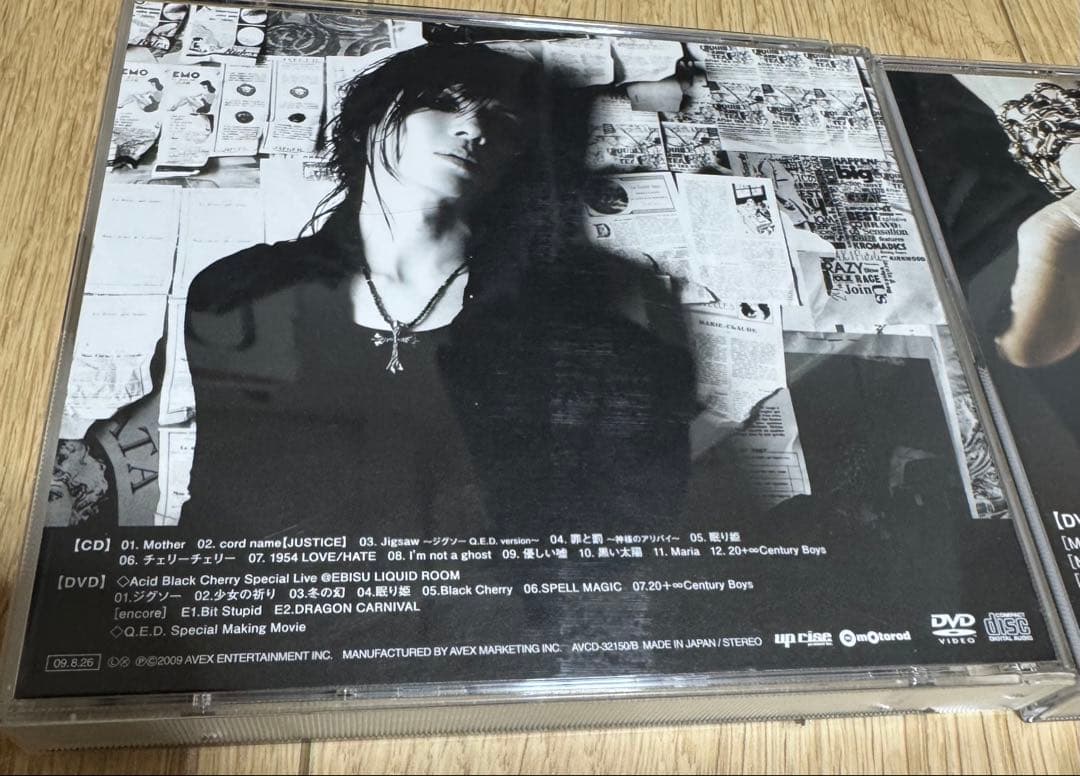 Acid Black Cherry L 4種類BlACK LIST Q.E.D.