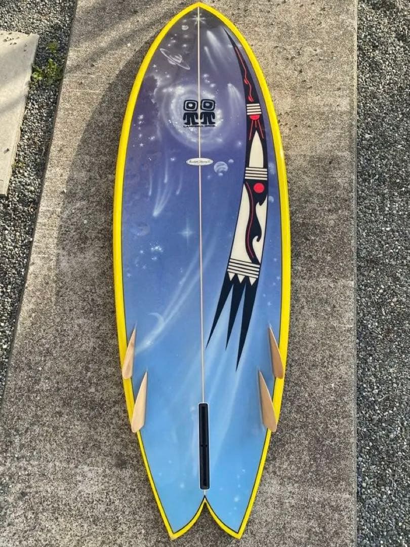 激安‼️5'6 キャンベルブラザーズ 5フィンボンザー　ムーンライトグラッシング