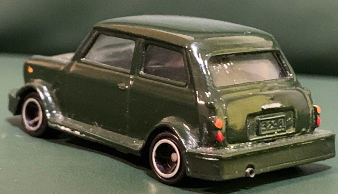 改造品 トミカ ミニクーパー ERAターボ風 グリーン