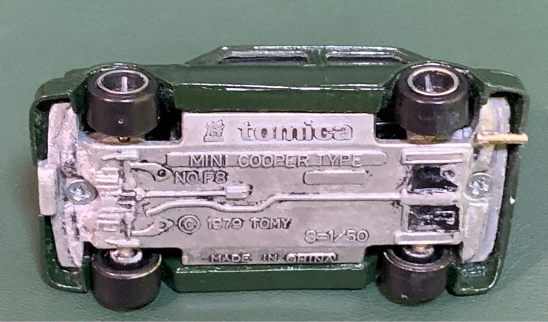 改造品 トミカ ミニクーパー ERAターボ風 グリーン