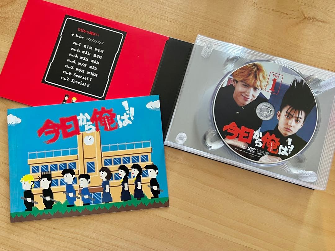 今日から俺は‼︎ DVDセット5枚&特典映像2枚ブックレット付き