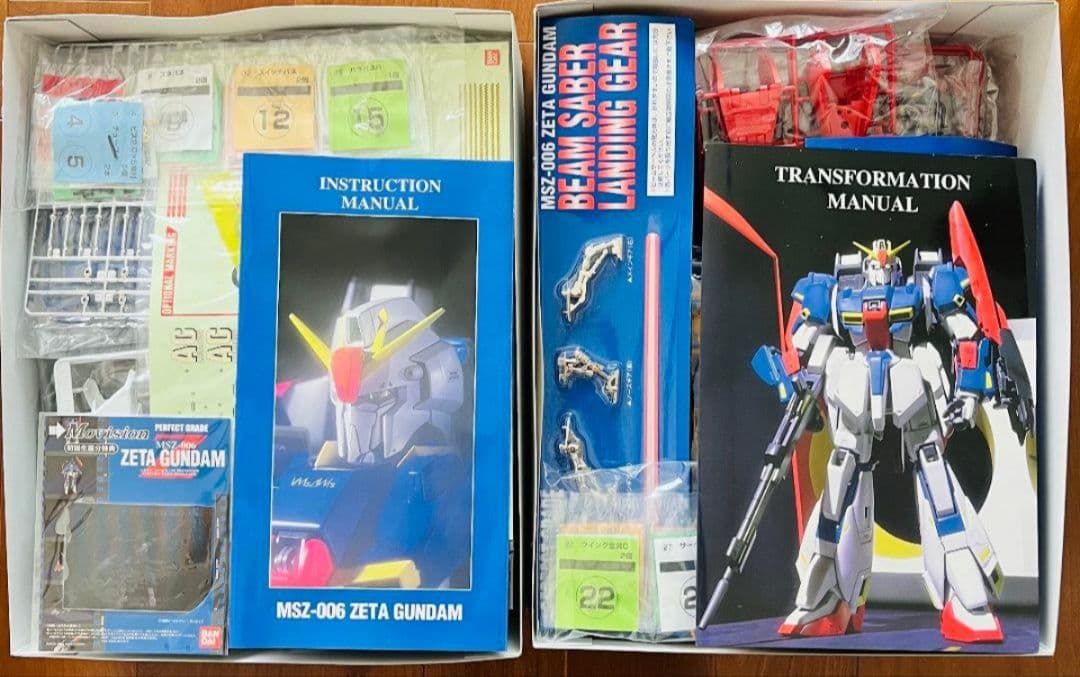 016　未組立 バンダイ PG MSZ-006 Zゼータガンダム　プラモデル