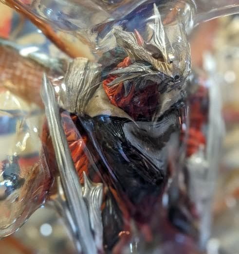 ガメラ３限定版バトルダメージ＆イリス（海洋堂）未開封フィギュア＋食玩＋トレカ