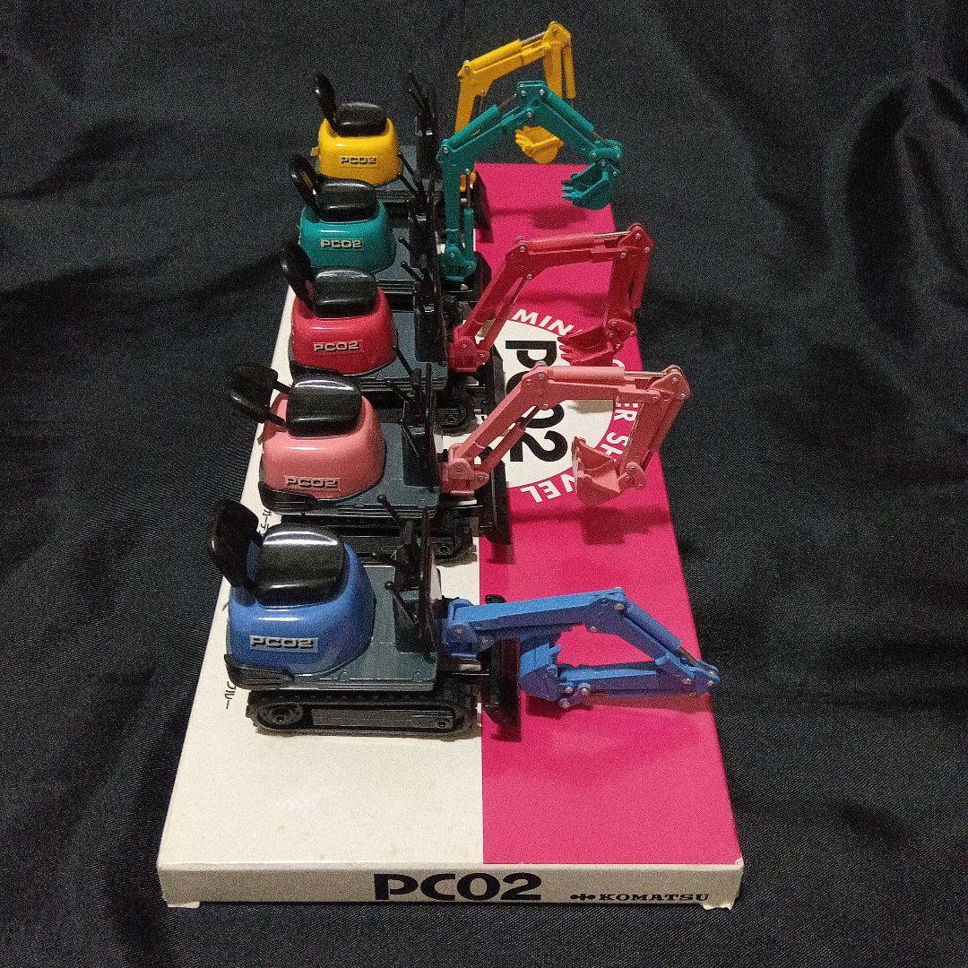 KOMATSU PC02 MINI POWER SHOVEL （5台セット）