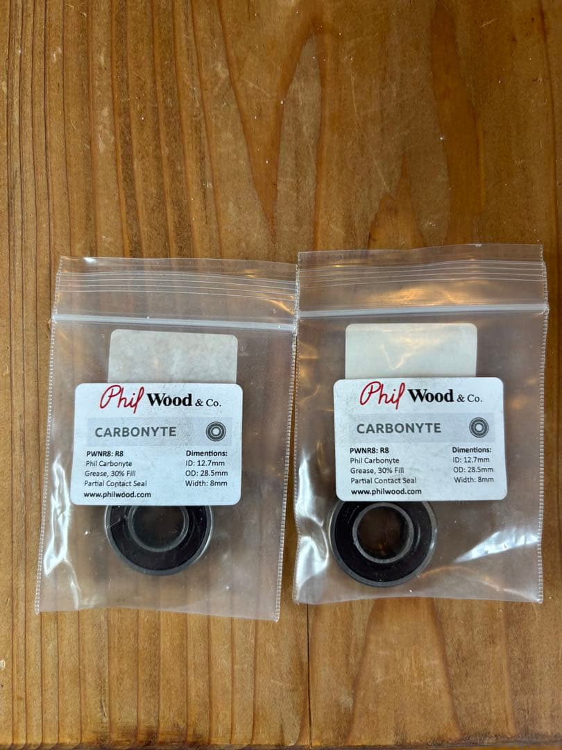 フィルウッド pro track ピスト リアホイール