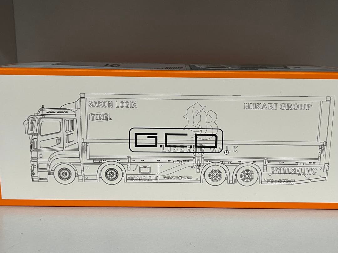 【最終価格】1/64ミニカー GCD LBWK ふそう リバティーウォーク