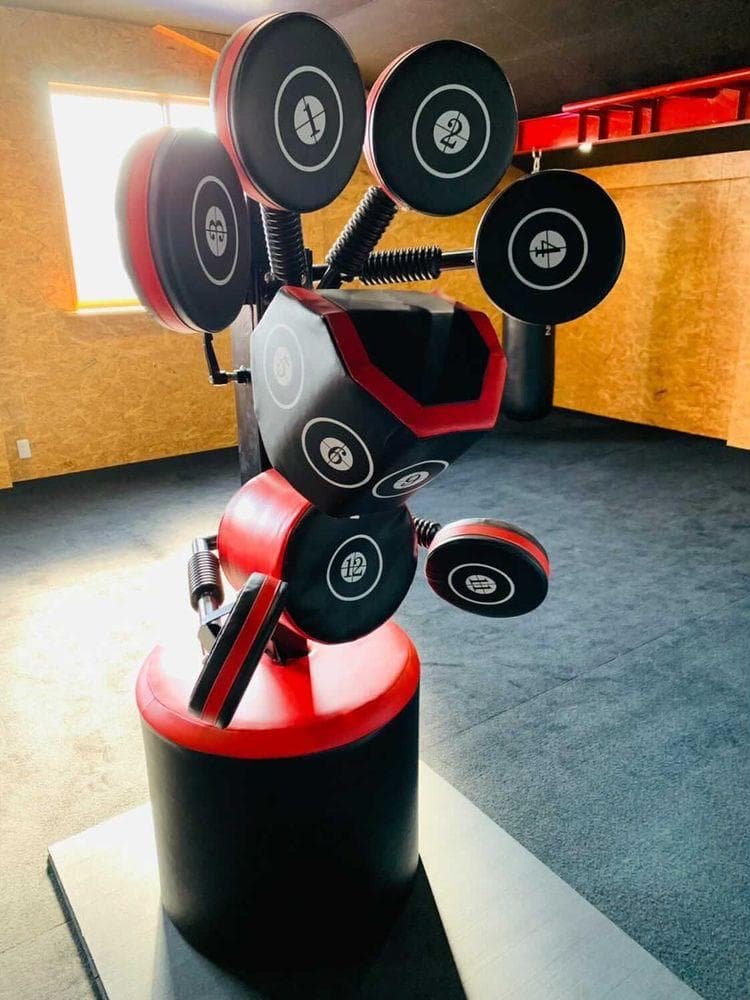 ローキックパンチングマシーン