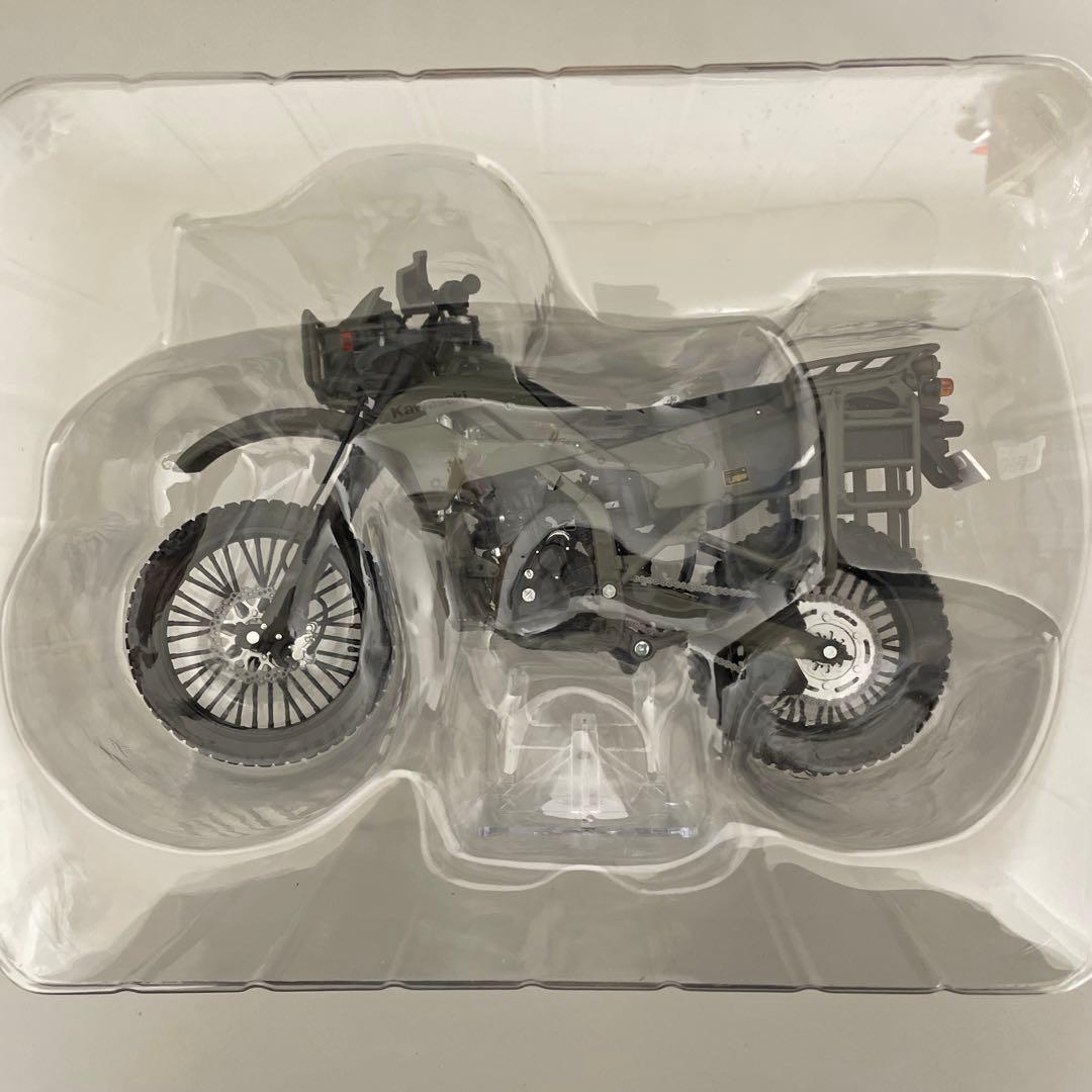 【開封品】1/12 LM001 陸自偵察オートバイ KLX250