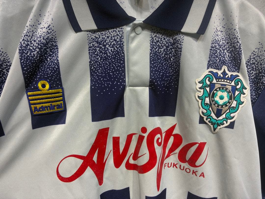 【デッドストック】アビスパ福岡 Admiral ユニフォーム シャツ ビンテージ