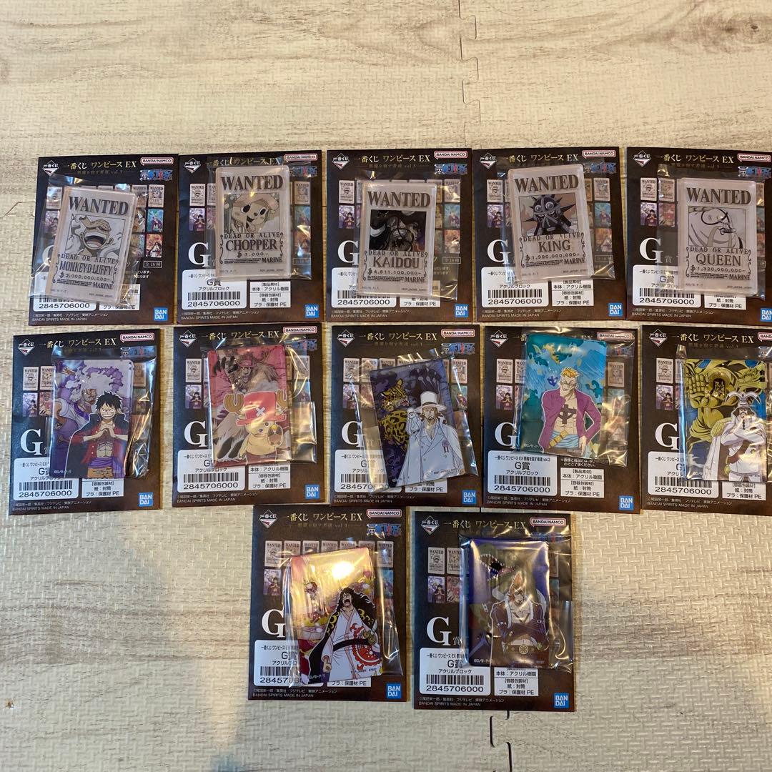 一番くじ　ワンピースEX　悪魔を宿す者達Vol.3 セミコンプ