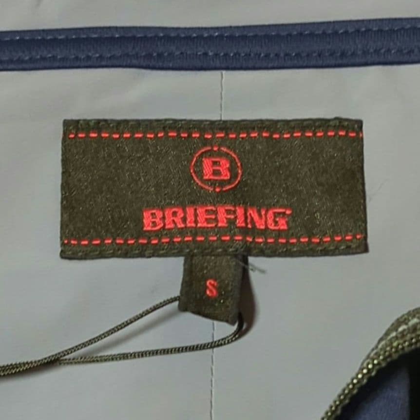 ブリーフィング　ハーフジップ フーディー　ネイビー　サイズS