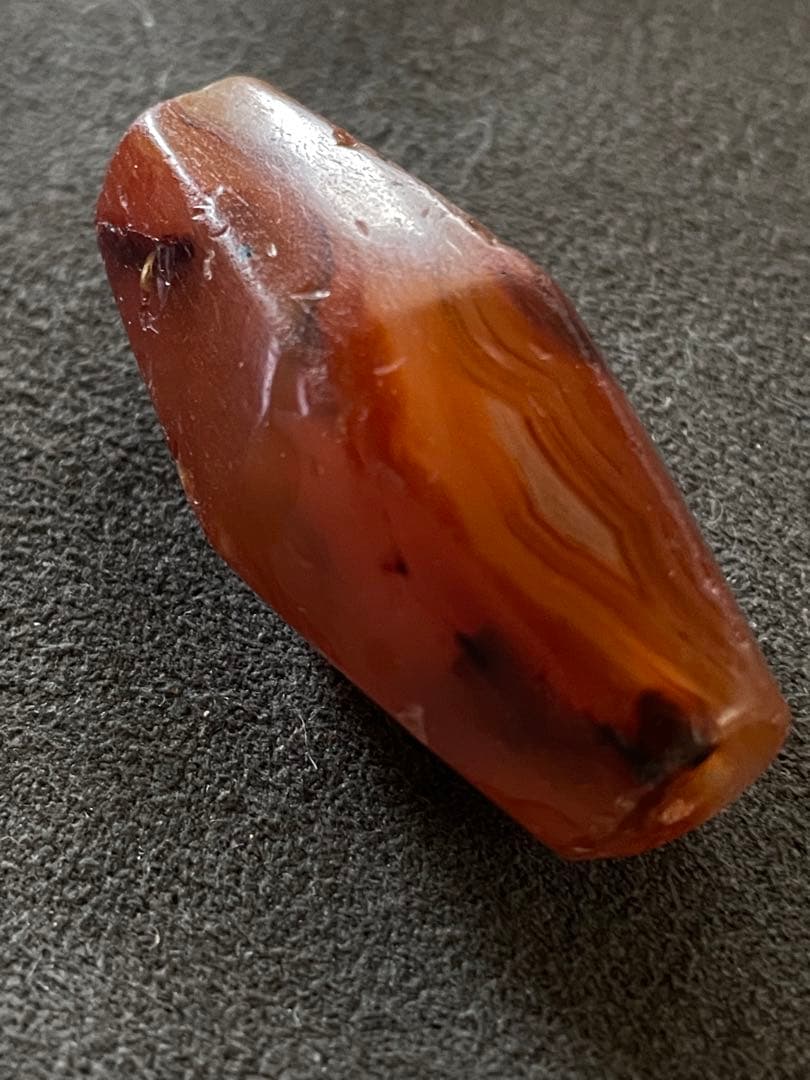 古墳時代 大型瑪瑙切子玉 出土品