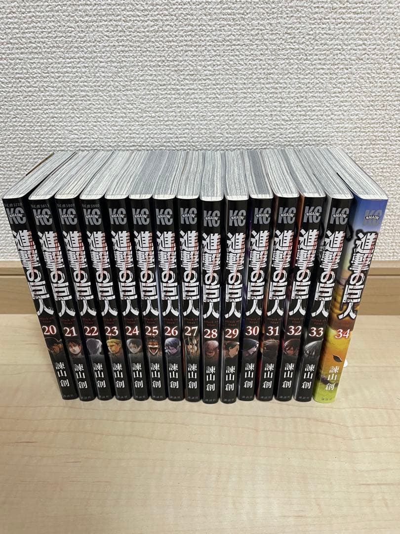 鬼滅の刃、呪術廻戦、HUNTER×HUNTER 、 進撃の巨人他セット売り