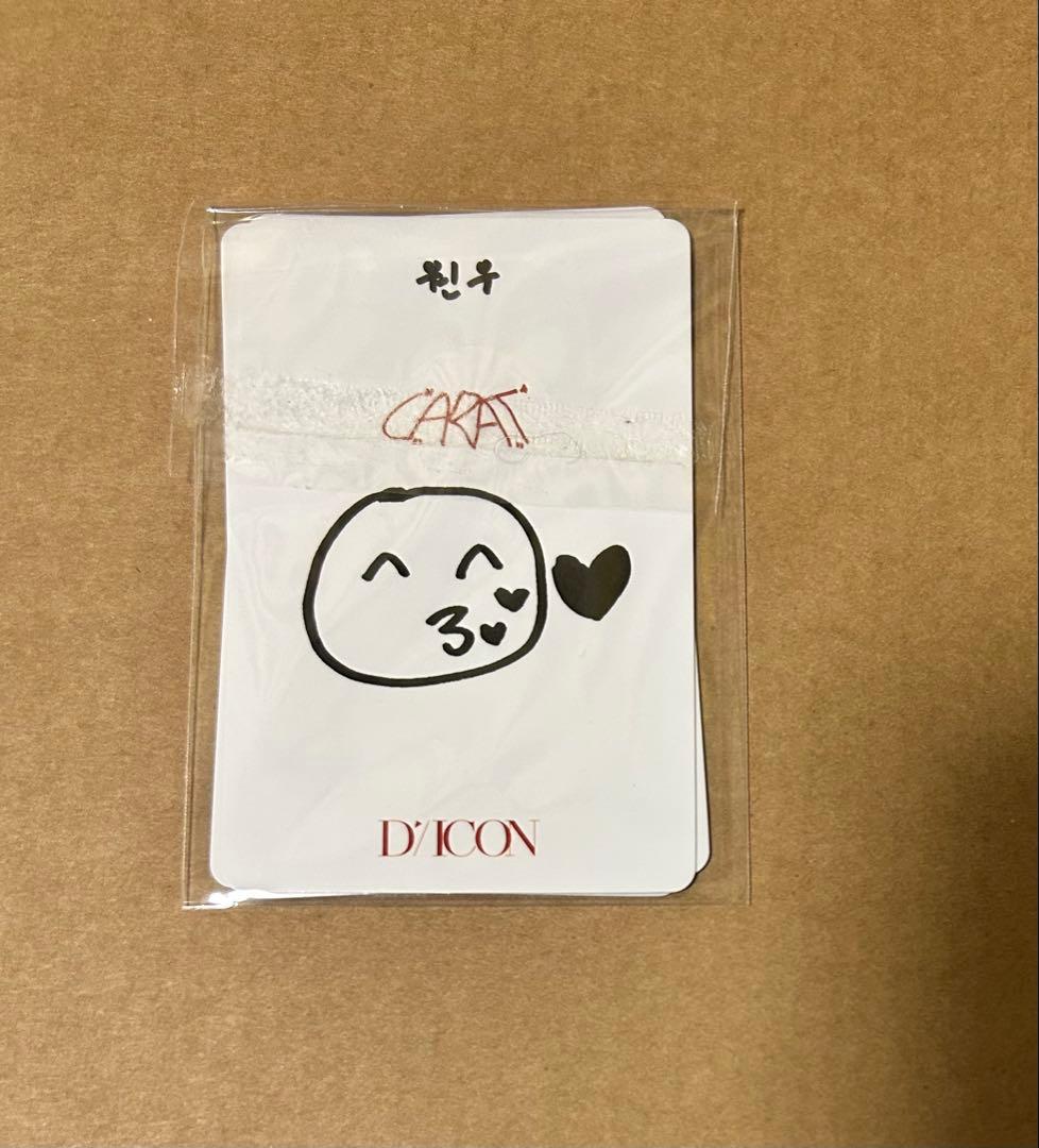 セブチ　DICON ジョンハン ウォヌ ユニット　Aタイプ 日本語訳付　特典