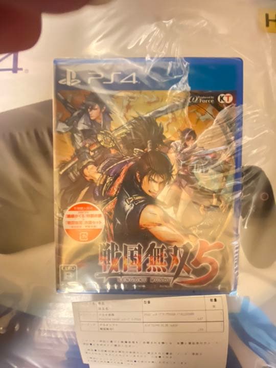 PS 4ジェット.ブラック500GB CUH-2200AB01 + 戦国無双５