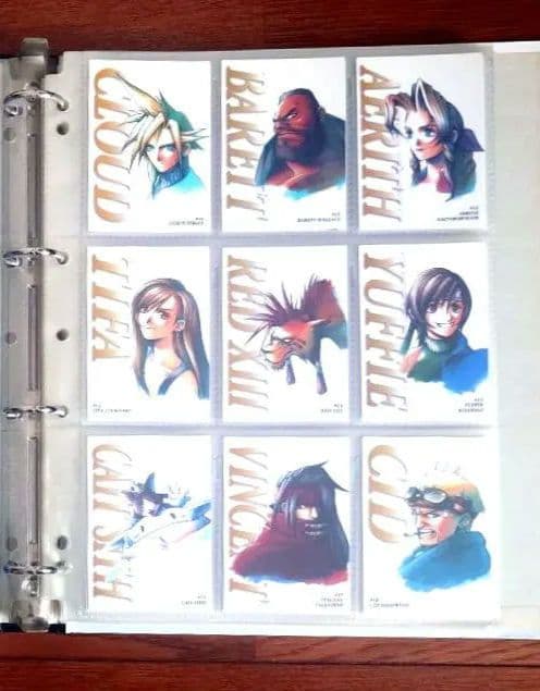 カードダスマスターズ　ファイナルファンタジー7　フルコンプ＋カードダス86枚