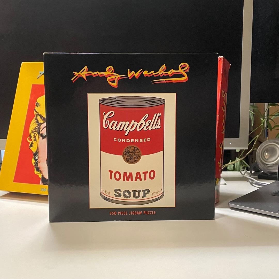 アンディーウォーホル 貴重 90年代 アメリカ製 ジグソーパズル 3式セット