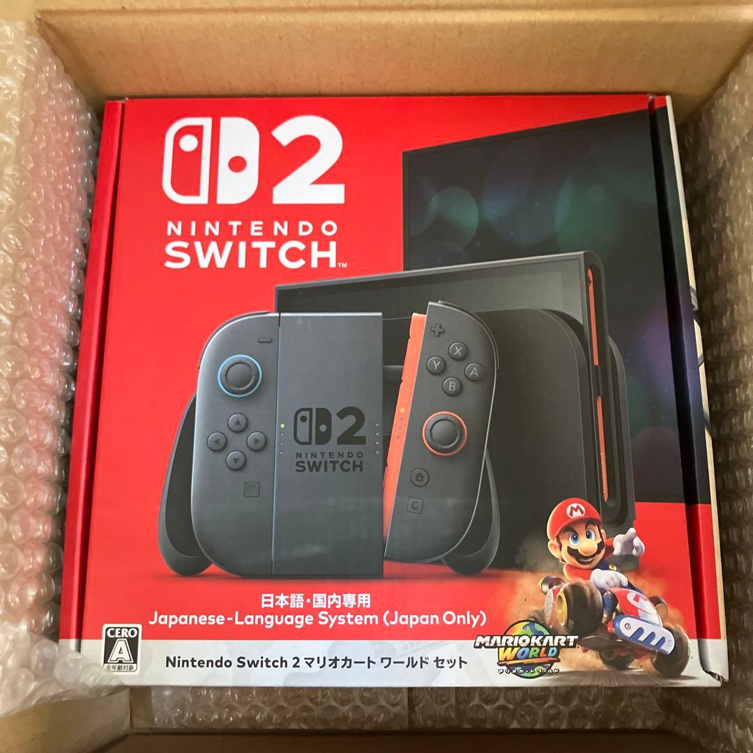 Switch2 本体　スイッチ2 マリオカート　Nintendo マイクロSD