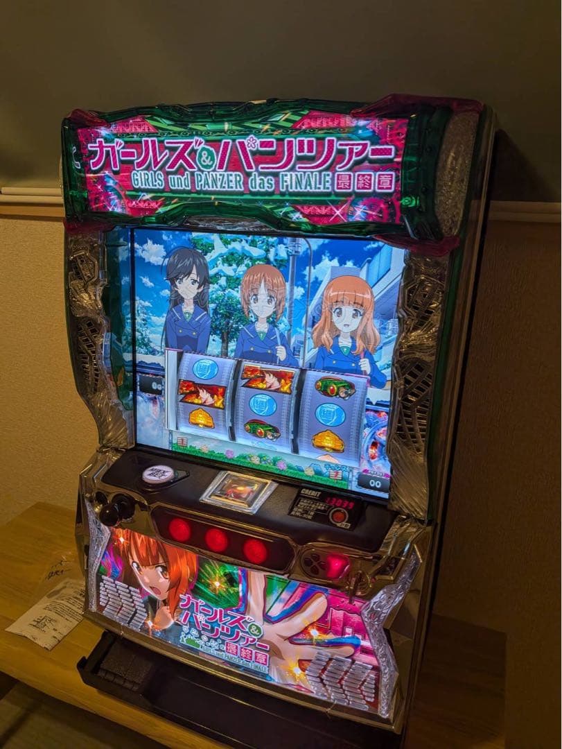 パチスロ実機　ガールズ&パンツァー　最終章　スマスロ