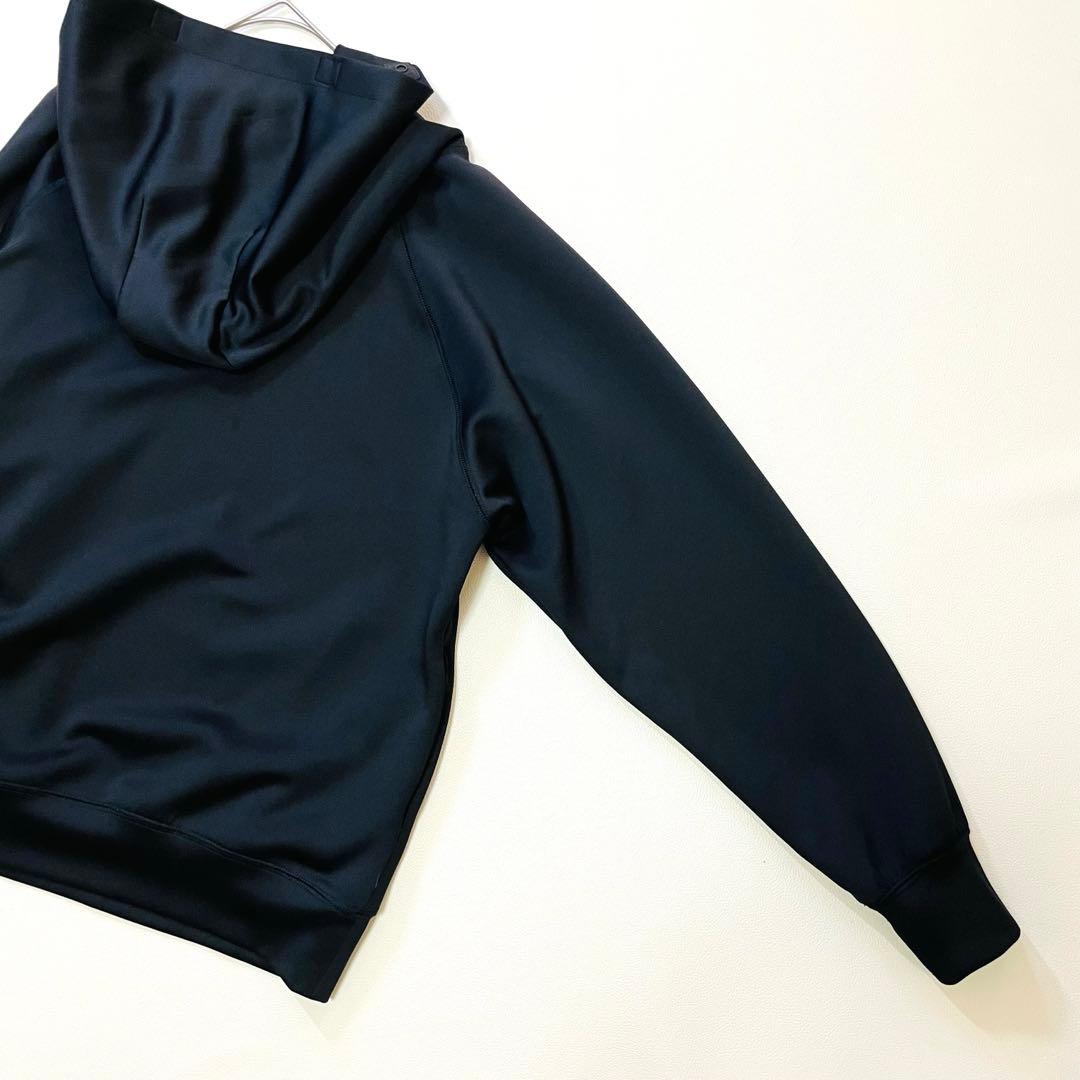 6409【美品】ブリーフィング　リカバリーウェア　プルオーバーパーカー　ブラック