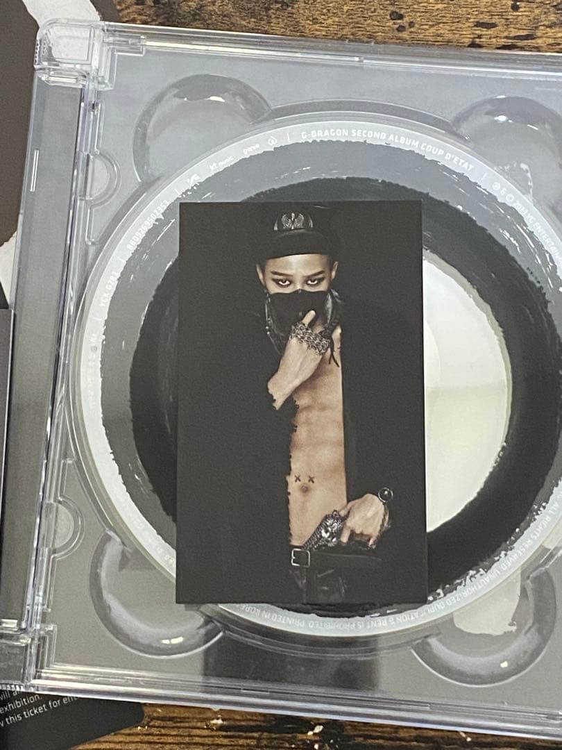 希少　BIGBANG G-DRAGON COUP D'ETAT アルバム トレカ