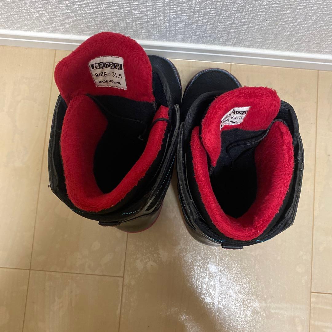 【美品_即日発送】 スノボブーツ　BUZRUN 24.5cm