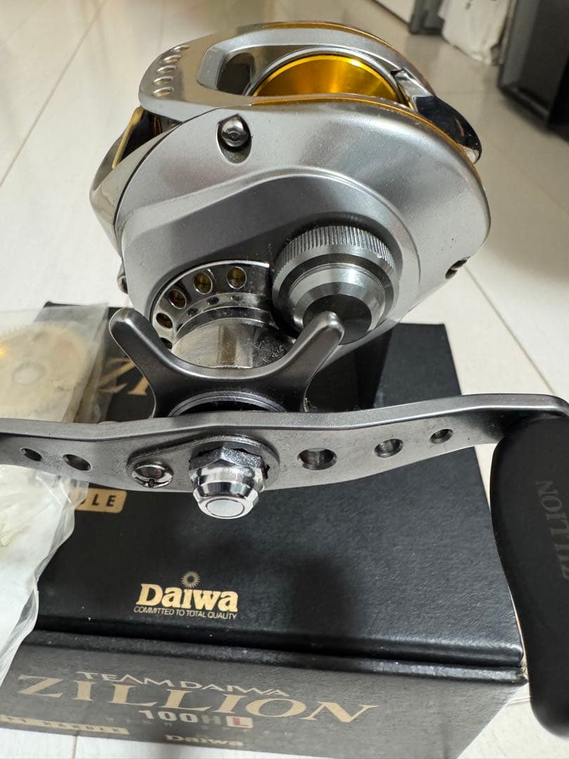 ダイワ Zillion 100HL ギヤ比4.9カスタム