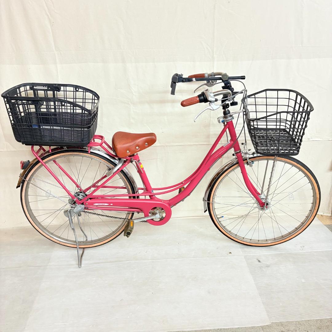 【千葉野田引取り限定】あさひ自転車 26インチ 3段ギア フェリークリミテッド