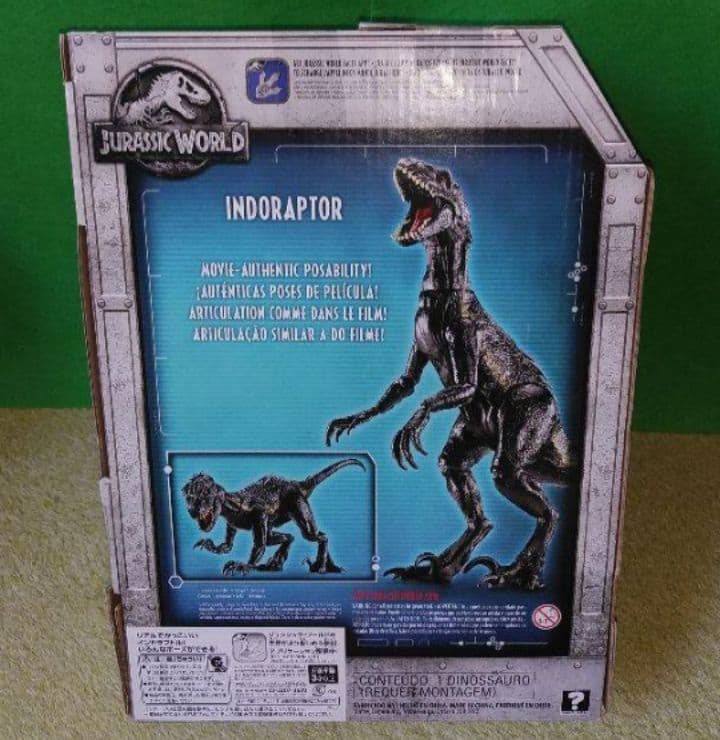 ジュラシックワールド　ロストワールド　フィギュア　インドラプトル　アメトイ