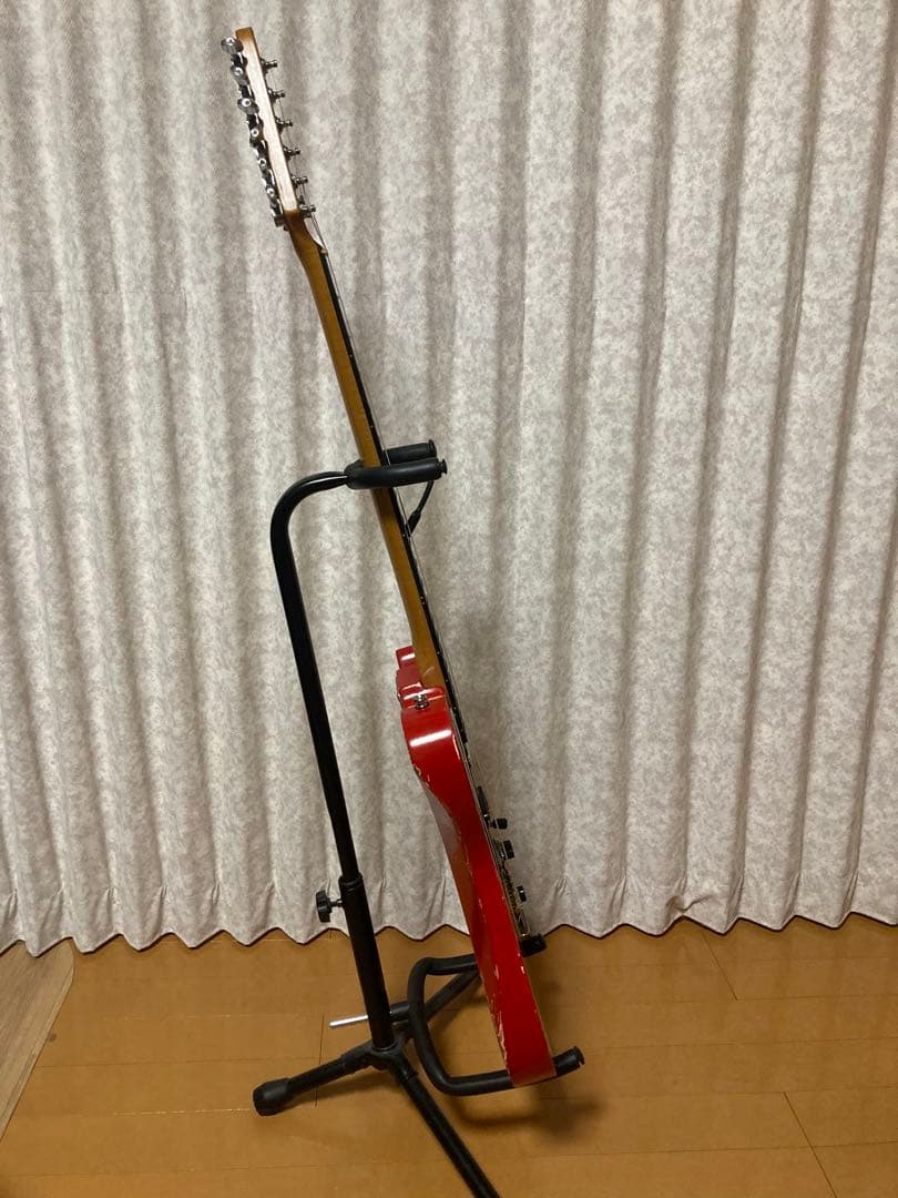 ハードレリック70sテレキャスタータイプナッシュビル フェスタレッド