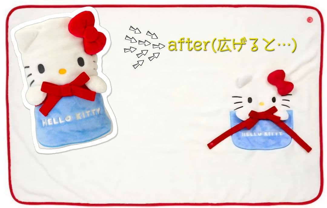 ※新品未開封！サンリオキャラクター2WAYブランケット(ぬいぐるみ)７点セット！