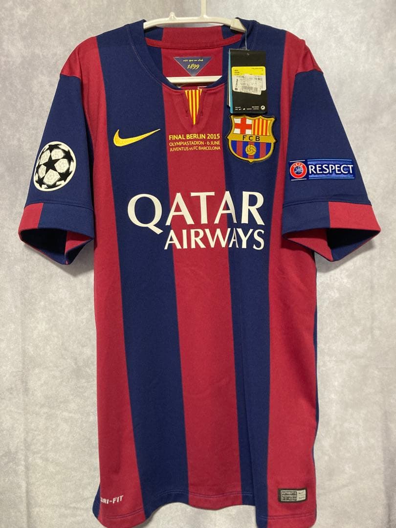 【正規品】ルイス・スアレス　バルセロナ　14/15 ホームレプリカ