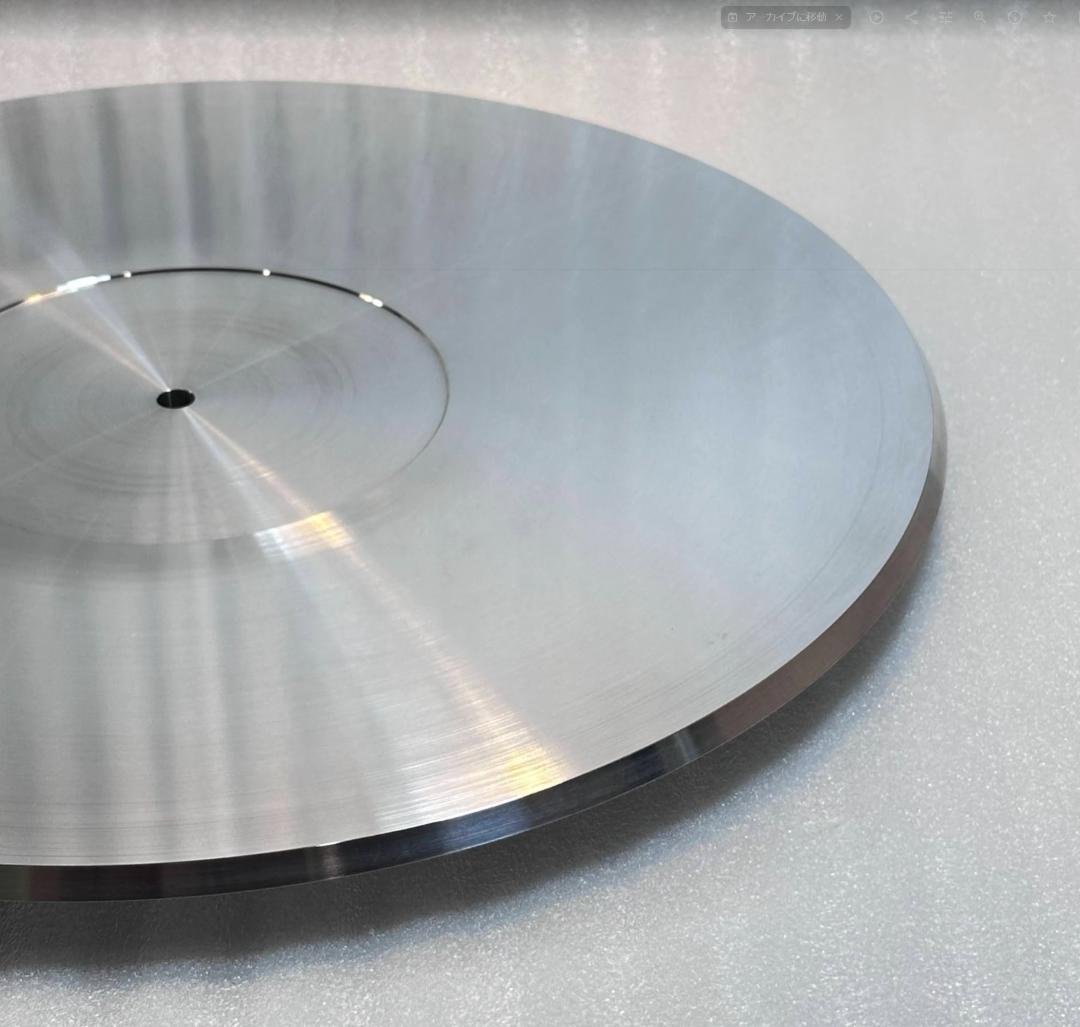 ターンテーブルシート 5mm厚 航空機アルミ合金 MICRO CU- a744