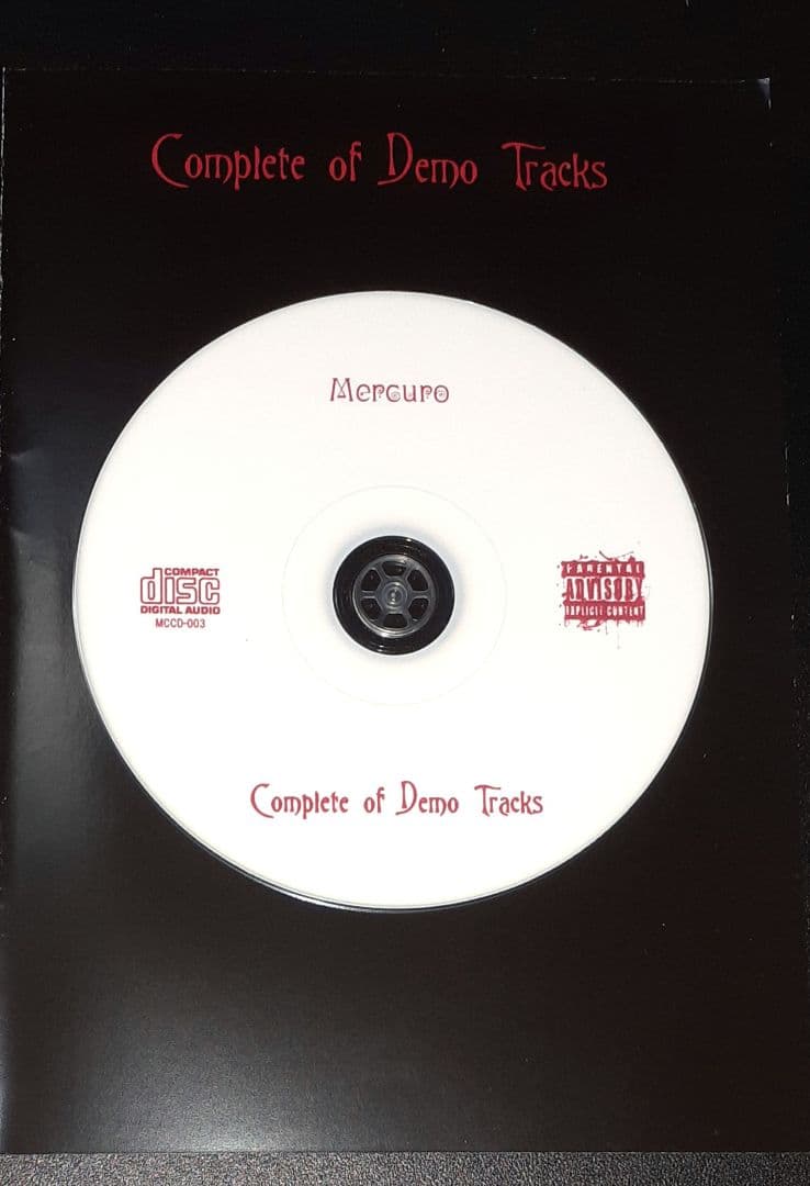 mercuro(マーキュロ),LIVE CD,　1stプレス※雪郎サイン入り