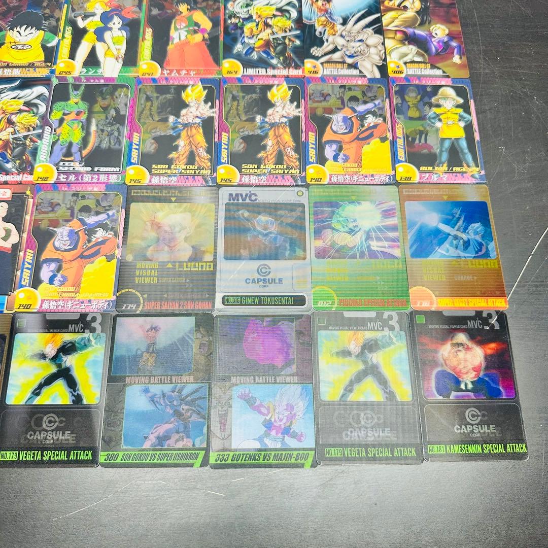 ドラゴンボールZ ウエハース　ウエファーチョコ　クリアカード　3Dカード　まとめ