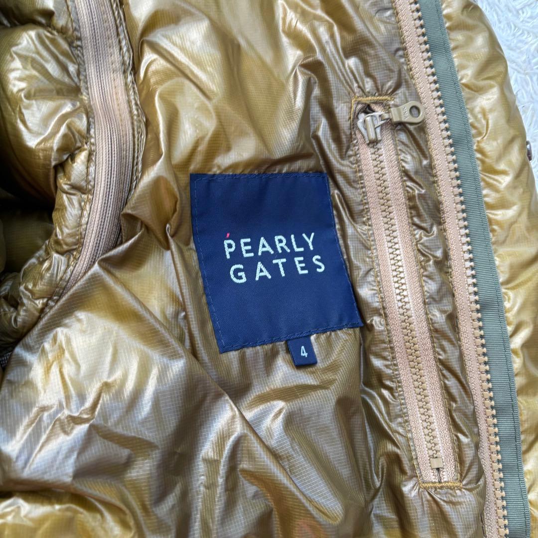 美品　パーリーゲイツ　 2way ダウンジャケット　サイズ4 収納袋付き