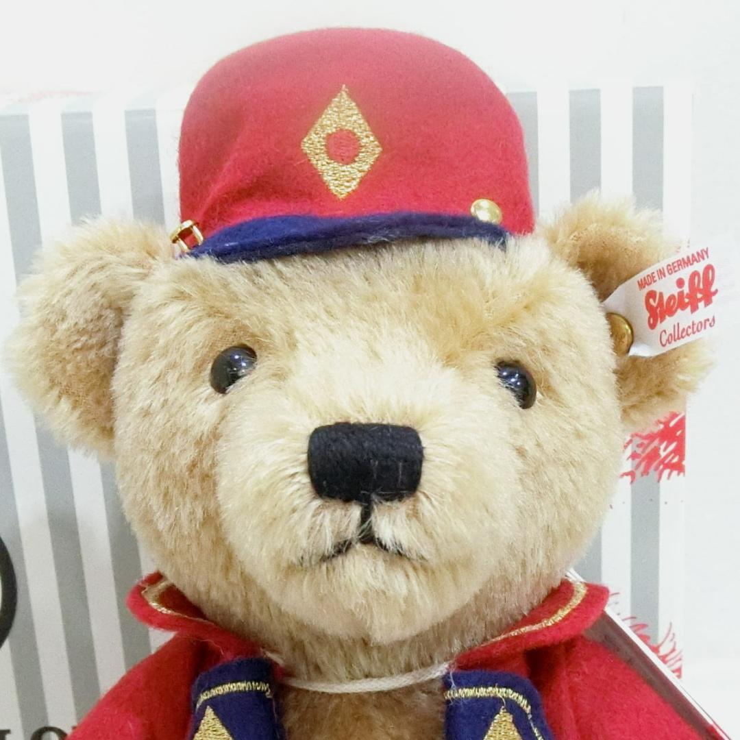 未使用 シュタイフ テディベア ナッツクラッカー 32cm 限定品 証明書付